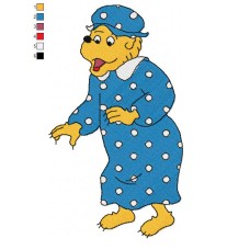 The Berenstain Bears 06 Embroidery Design